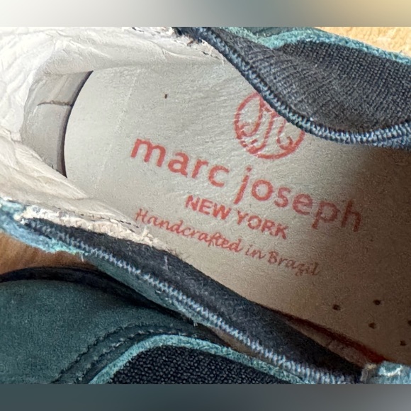 Marc Joseph New York Kids Webster Bootie Green Nubuck Leather Size 12.5 - Picture 6 of 8